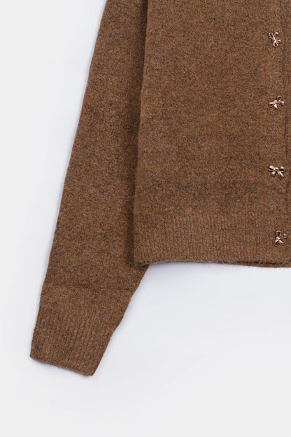 Brushed-Texture Cardigan - Cougar Clothing