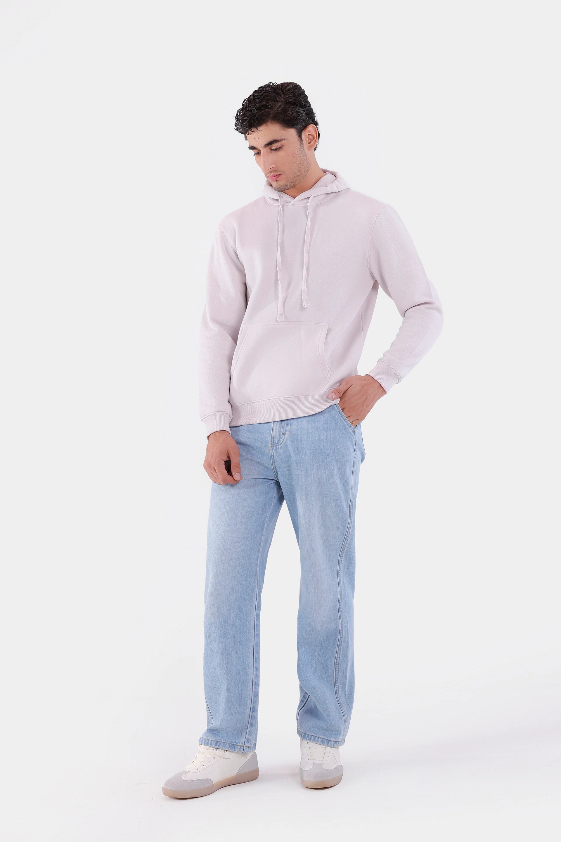 Basic Drawcord Hoodie - Cougar Clothing