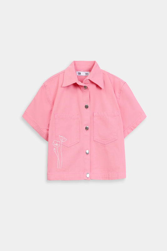 Twill Short Sleeved Shirt