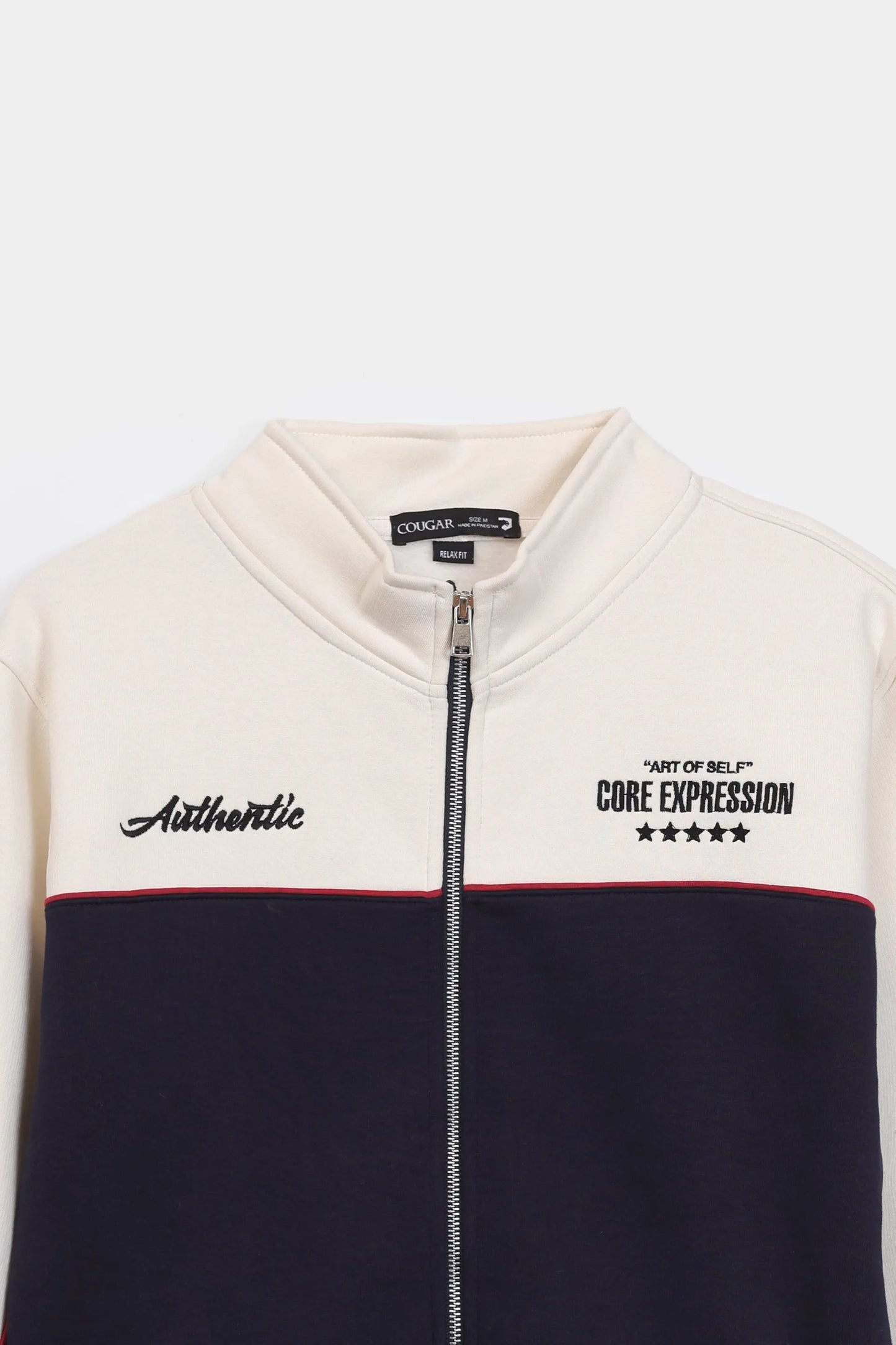 Relaxed Color Block Jacket - Cougar Clothing