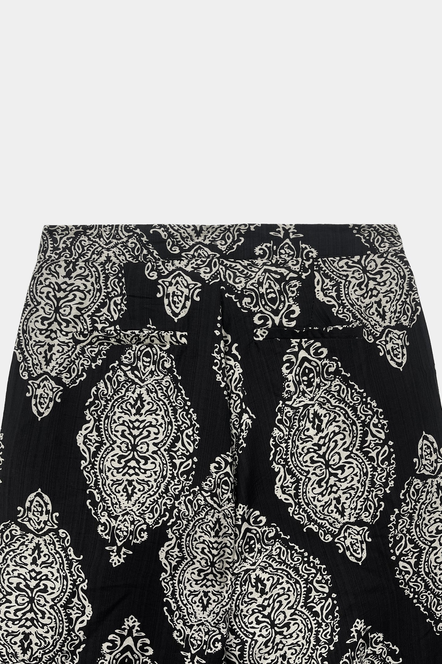 Printed Viscose Blend Trousers - Cougar Clothing