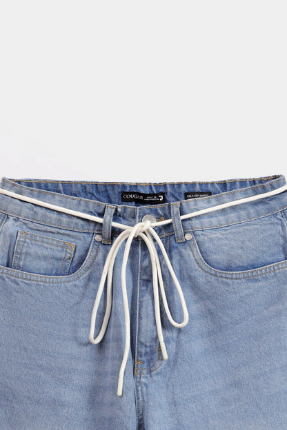 Relaxed Fit Denim Shorts - Cougar Clothing