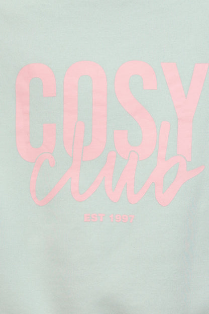 Back Printed Fleece Hoodie - Cougar Clothing