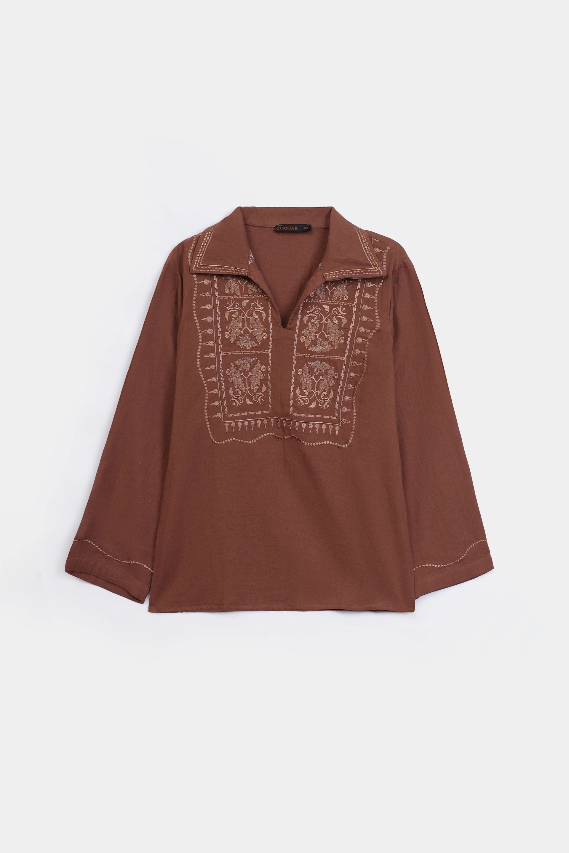 Embroidered Top - Cougar Clothing