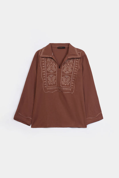 Embroidered Top - Cougar Clothing