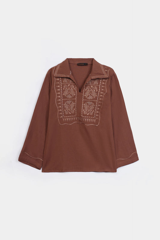 Embroidered Top - Cougar Clothing