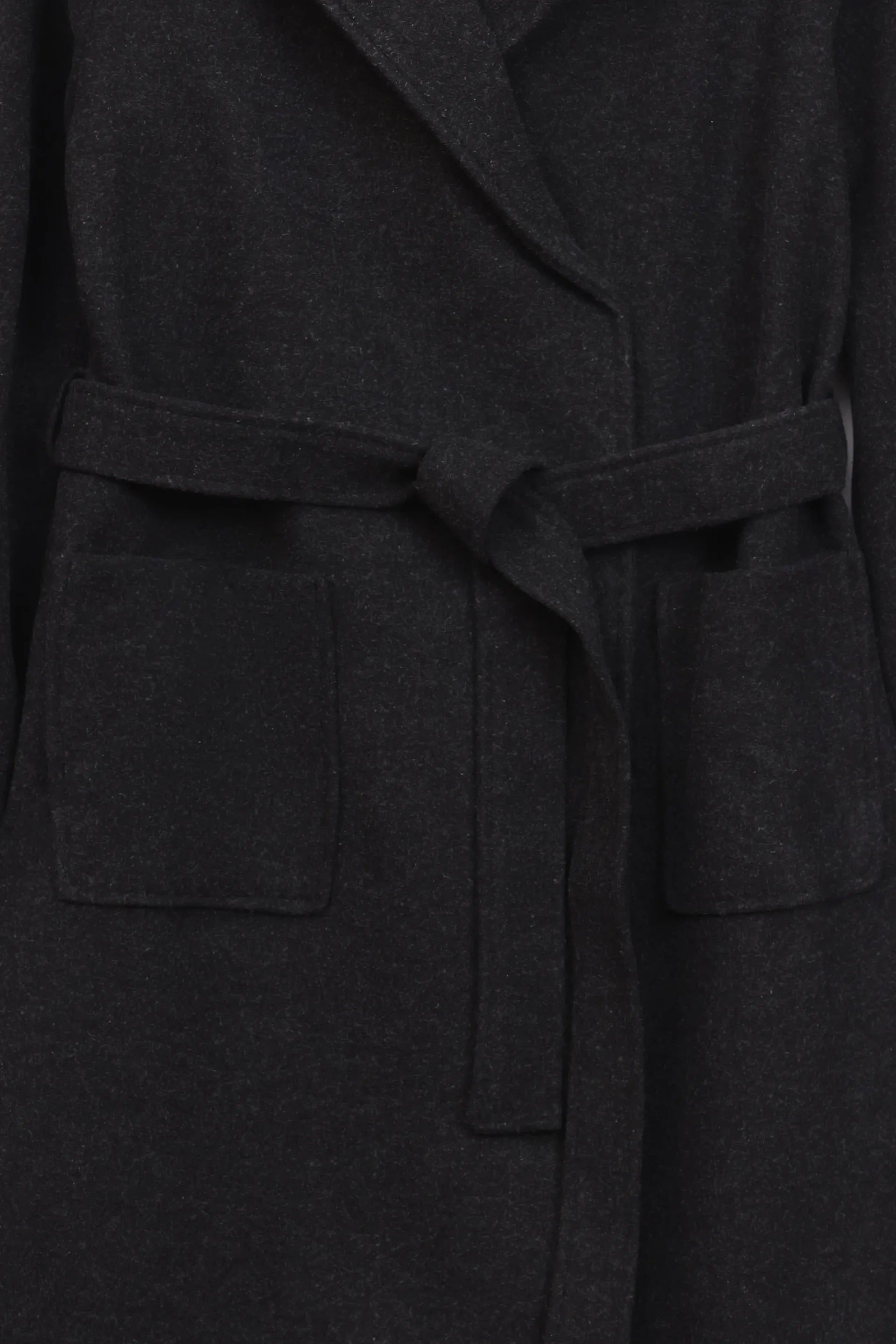 Hooded Belted Coat - Cougar Clothing