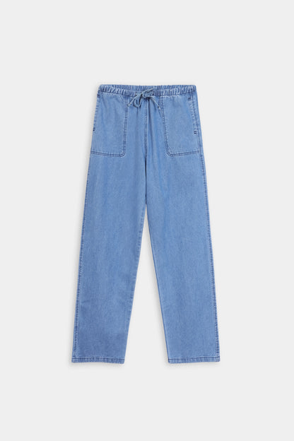 Woven Trousers With Patch Pockets