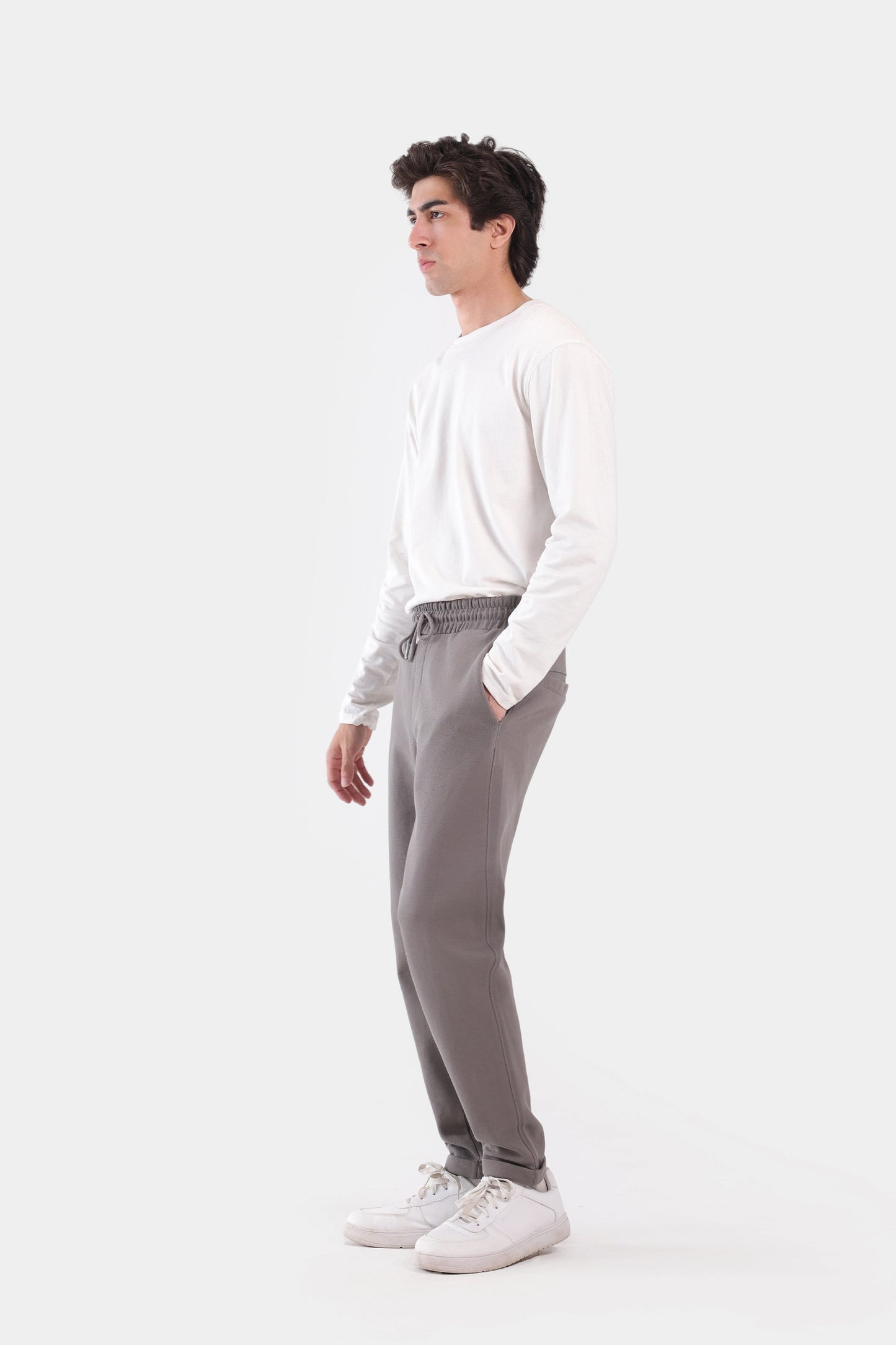 Turn-Up Knitted Trousers - Cougar Clothing