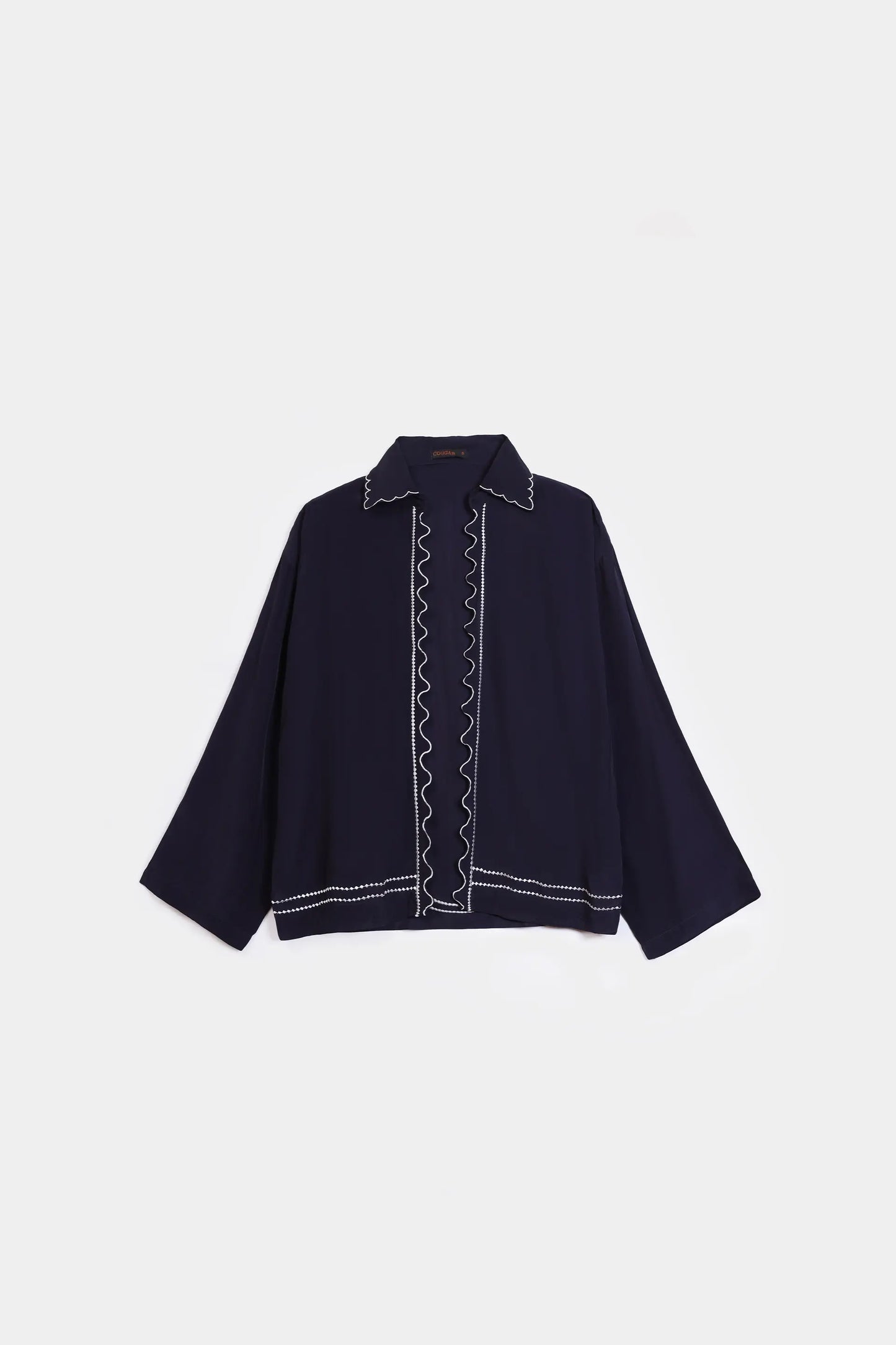 Grip Silk Embroidered Kimono - Cougar Clothing