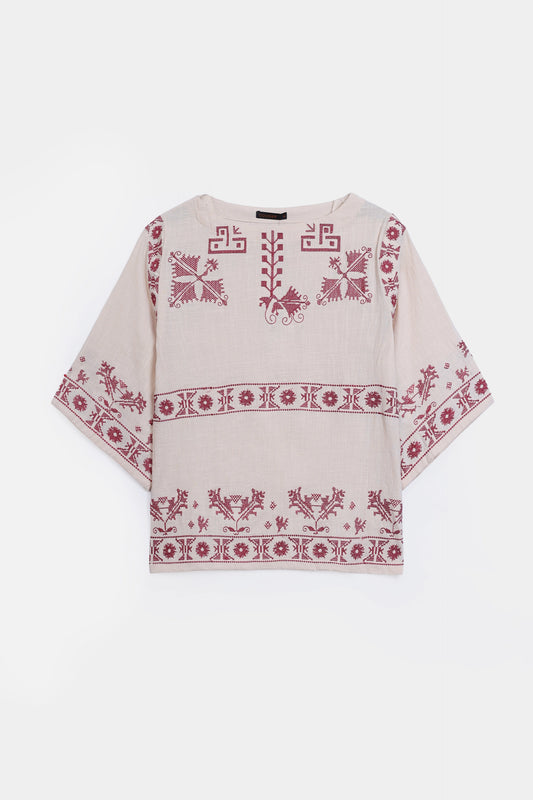 Embroidered Top