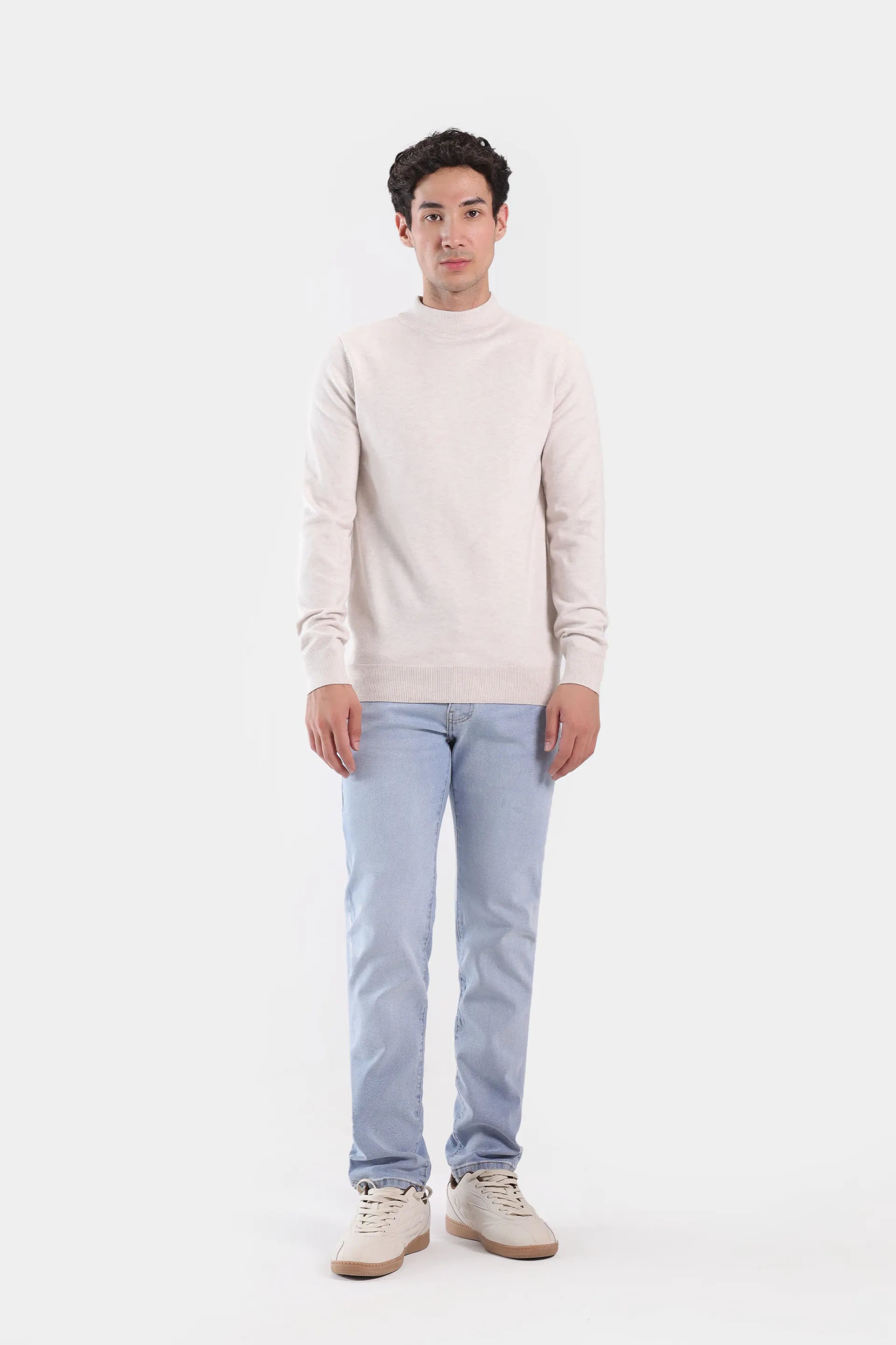 Mock Neck Sweater - Cougar Clothing