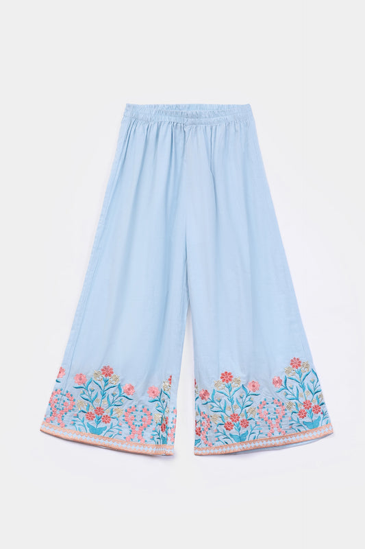 Embroidered Lawn Trousers - Cougar Clothing