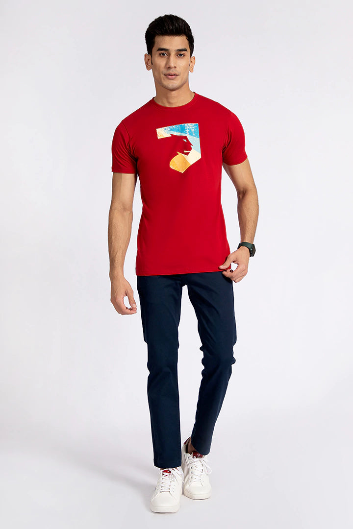 Red Cougar's Logo T-Shirt