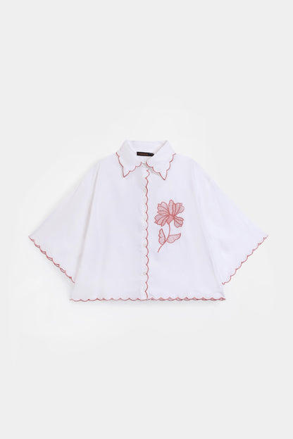 Embroidered Button-Down - Cougar Clothing