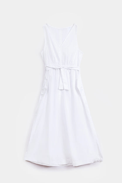 Sleeveless Midi Dress - Cougar Clothing