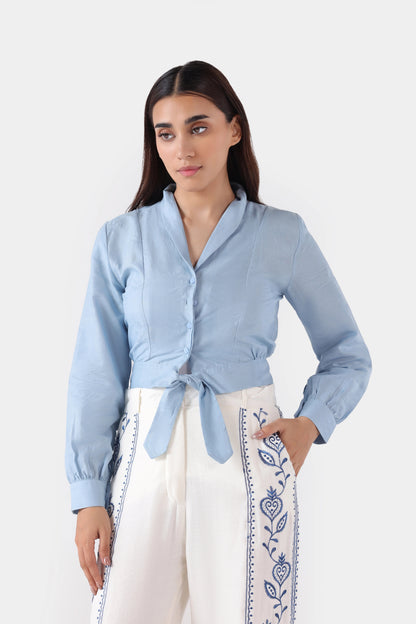 Knot Crop Top - Cougar Clothing