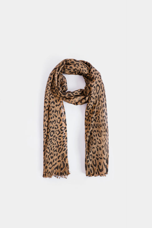 Cheetah Print Scarf - Cougar Clothing