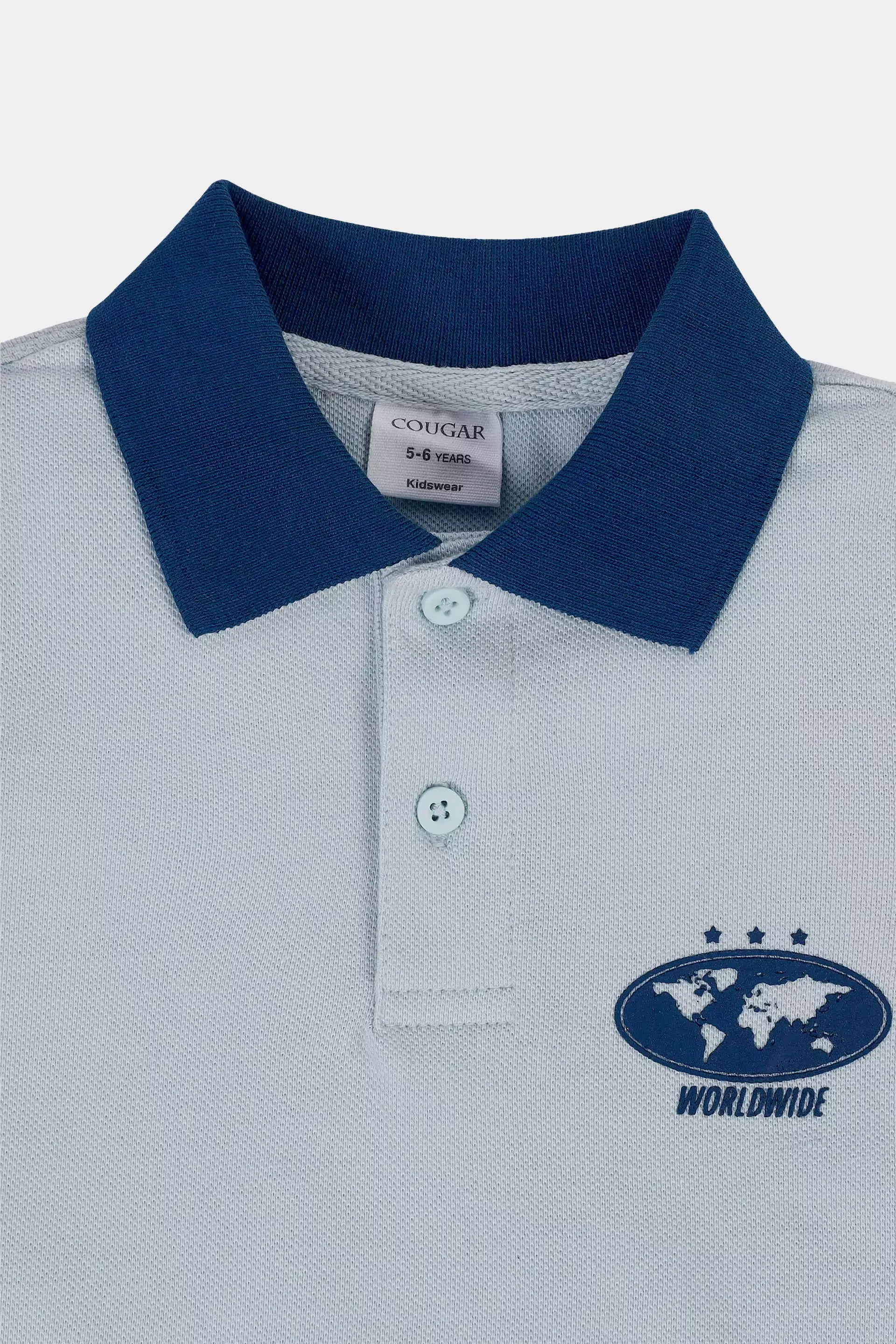 Contrast Collar Polo - Cougar Clothing