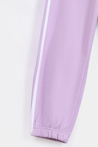 Side Striped Knit Trousers - Cougar Clothing