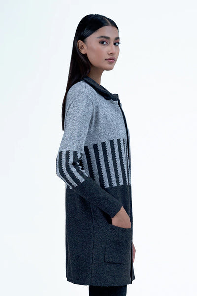 Double Pocket Fine Gauge Cardigan Sweater