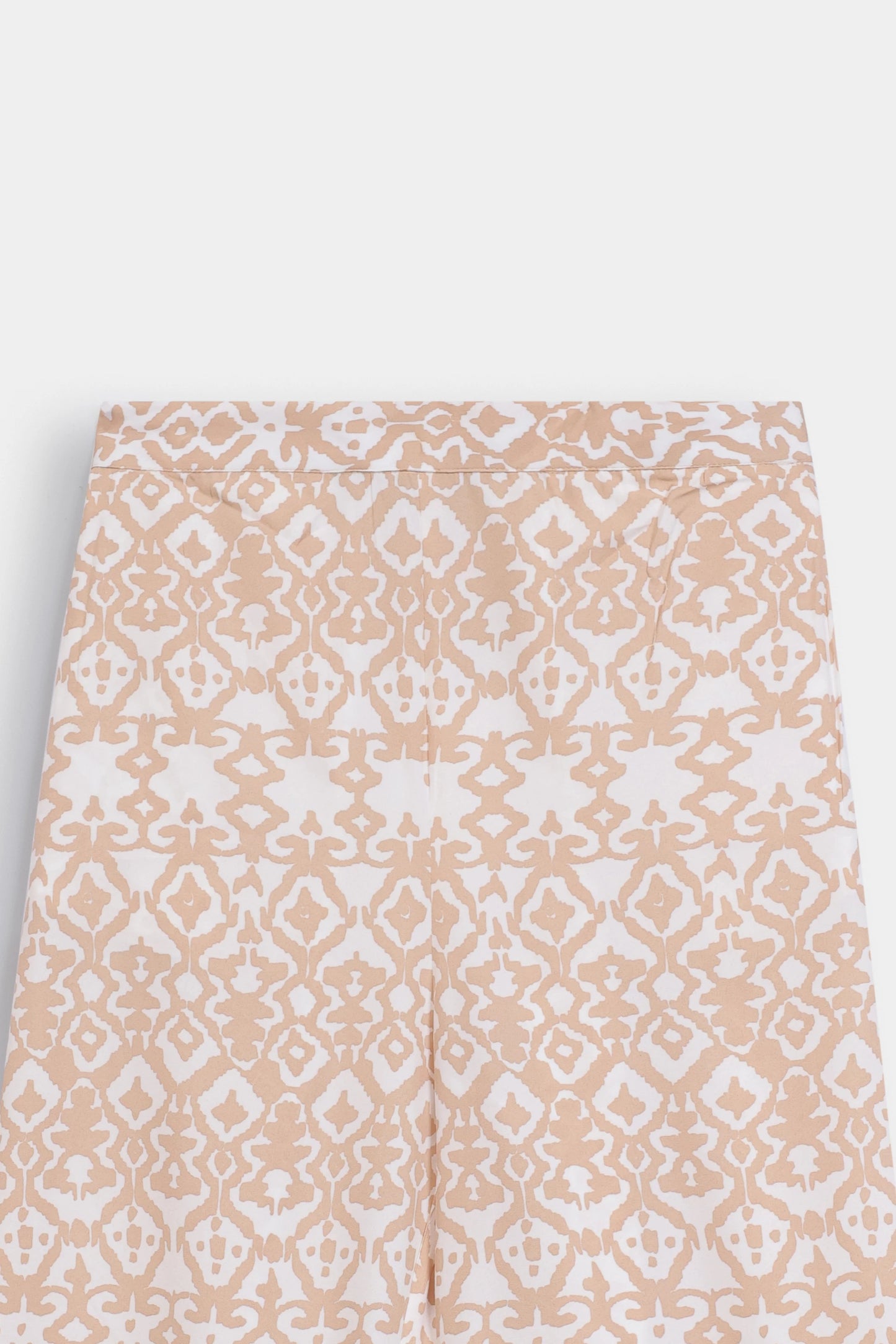 Patterned Wide-Leg Trousers - Cougar Clothing