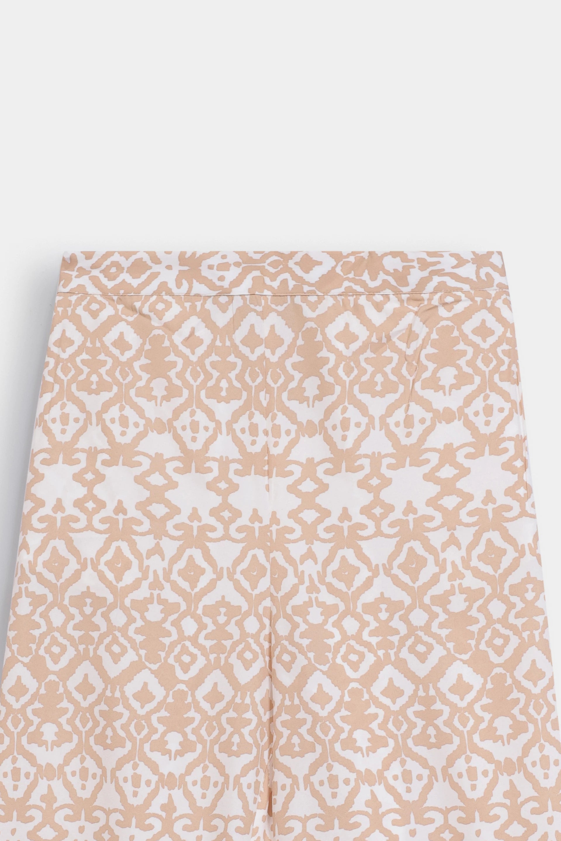 Patterned Wide-Leg Trousers - Cougar Clothing