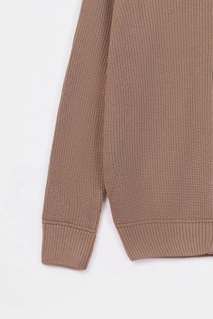 Zip-Up Sweater - Cougar Clothing