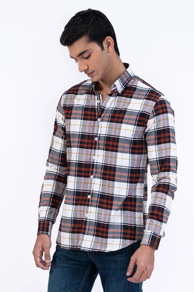 Checkered Regular Fit Casual Shirt