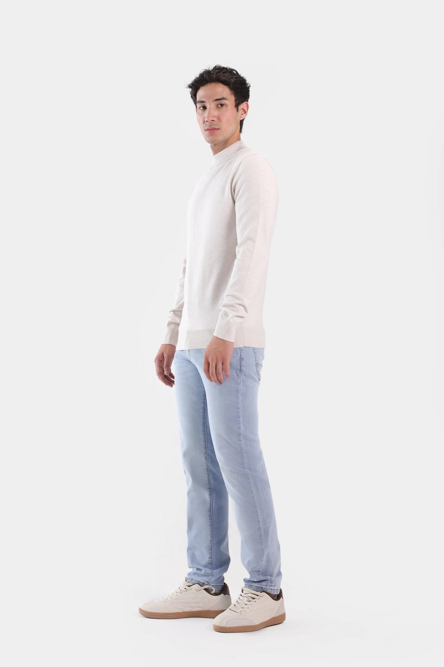 Mock Neck Sweater - Cougar Clothing