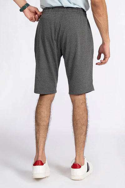 Charcoal Side Striped Relax Fit Shorts