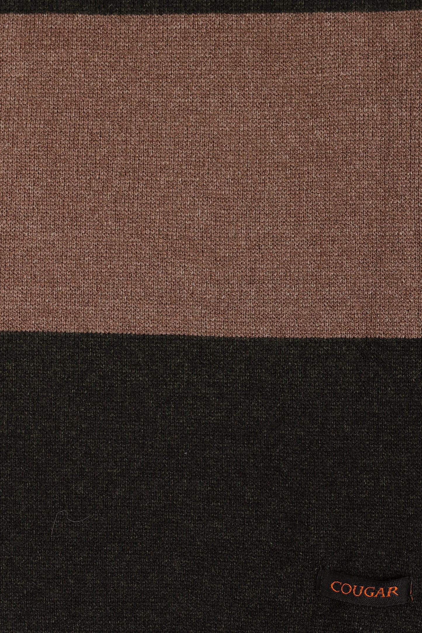 Color Block Wool Scarf - Cougar Clothing