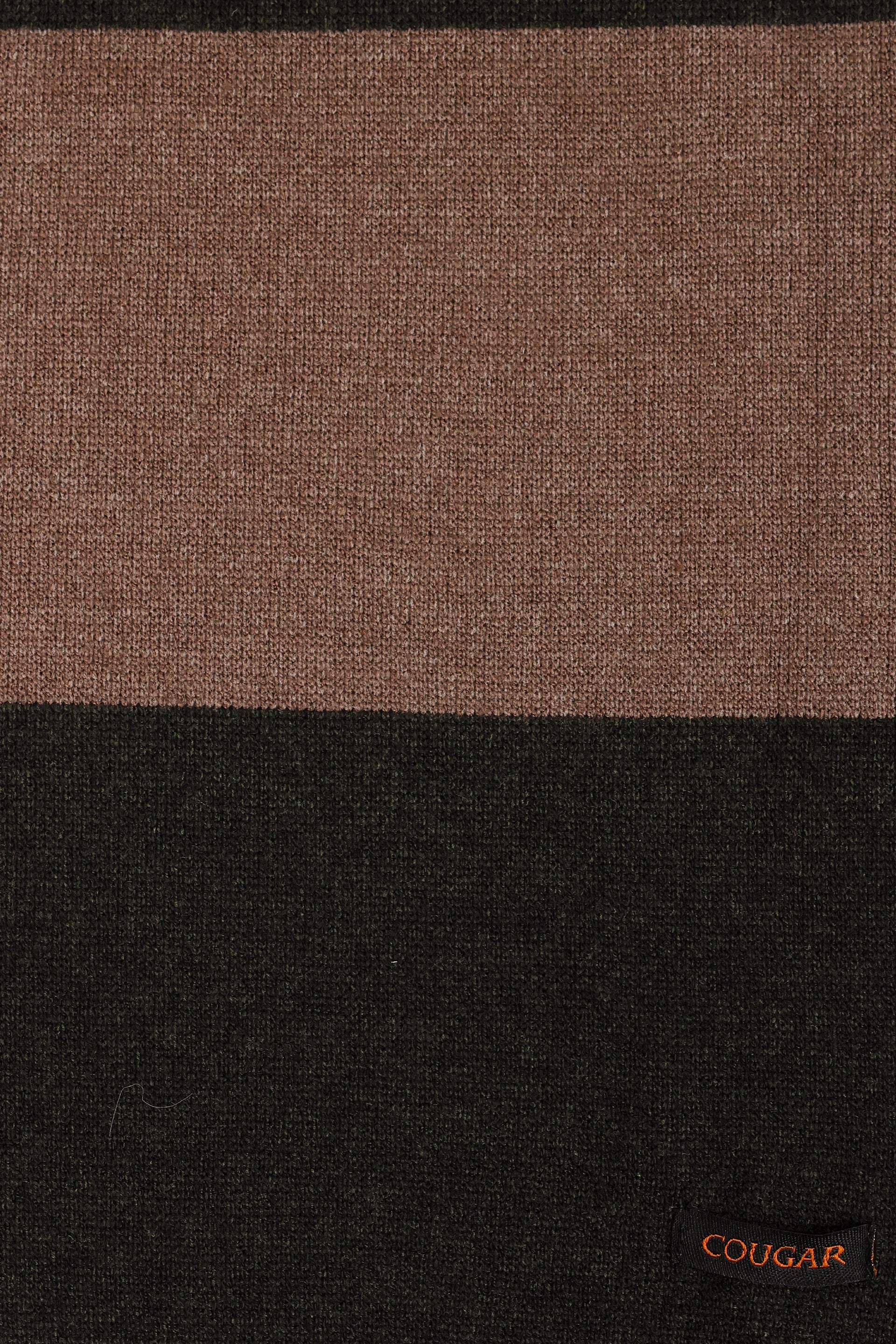 Color Block Wool Scarf - Cougar Clothing