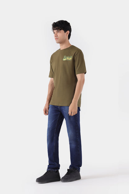 Graphic Print T-Shirt - Cougar Clothing