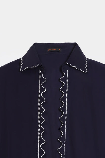 Grip Silk Embroidered Kimono - Cougar Clothing