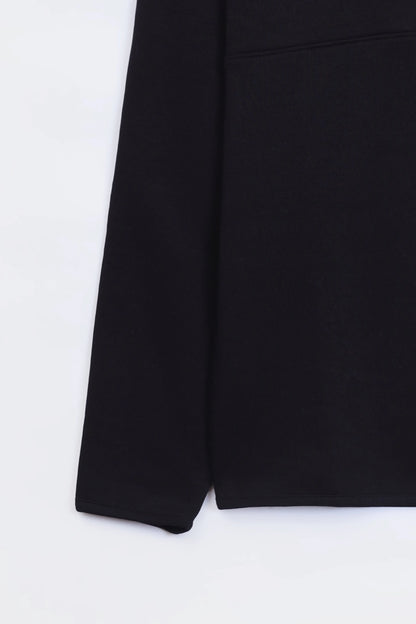 Quarter-Zip Panel Sweatshirt