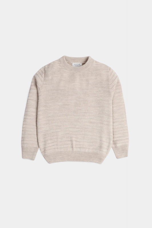 Horizontal Knit Sweater - Cougar Clothing