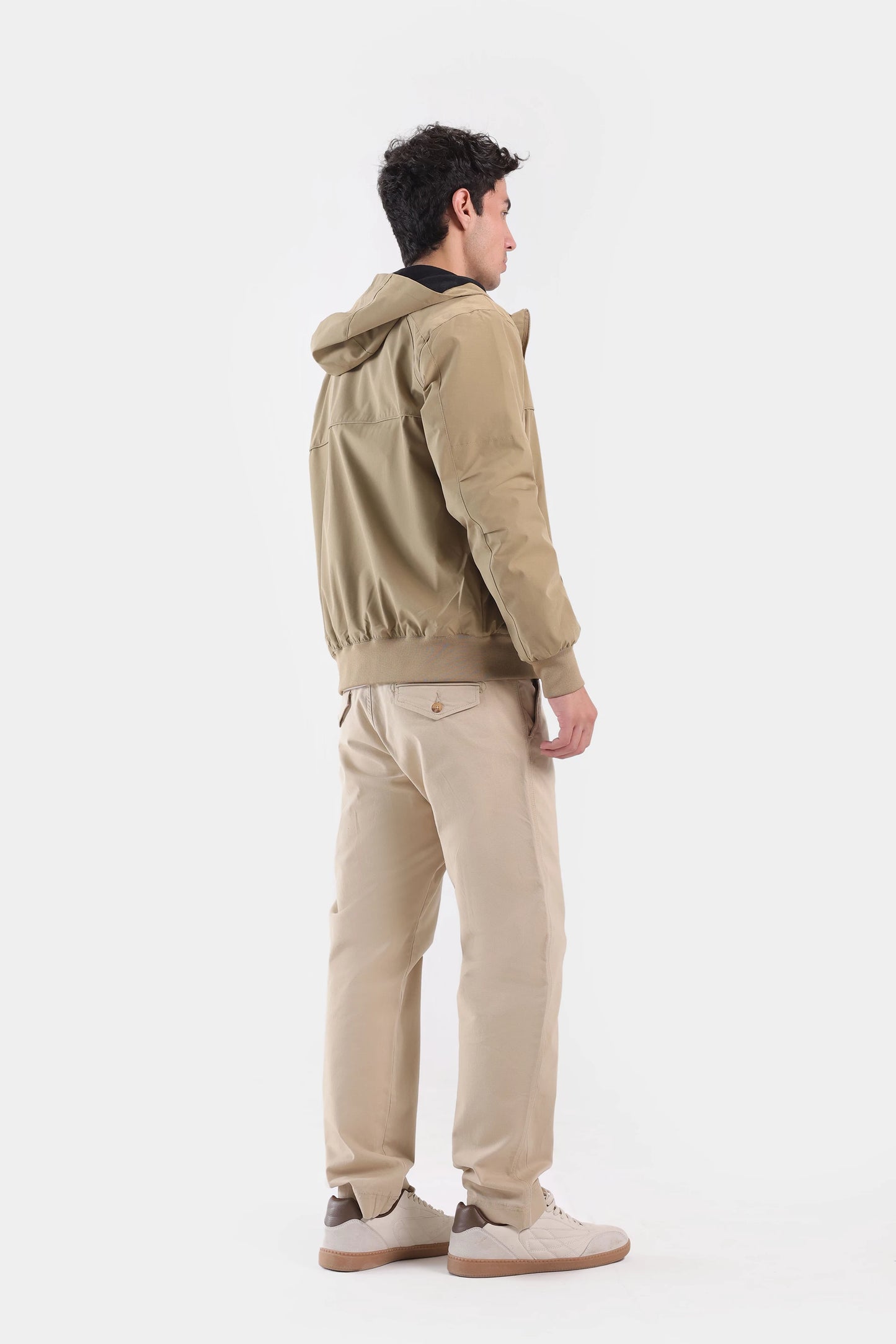 Paneled Jacket With Hood - Cougar Clothing