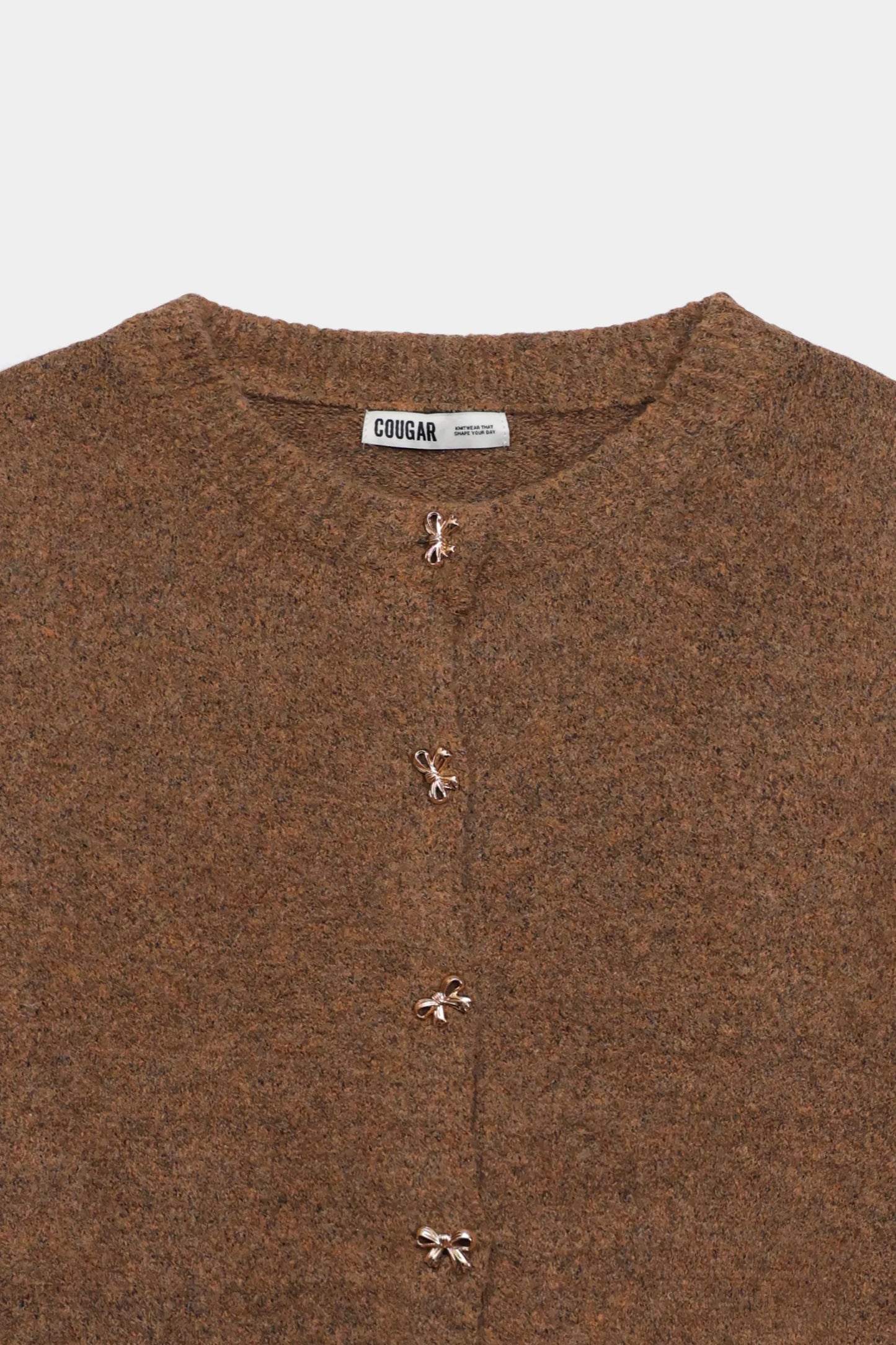 Brushed-Texture Cardigan - Cougar Clothing