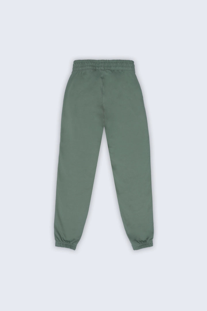 Sage Green Knitted Jogger Pants