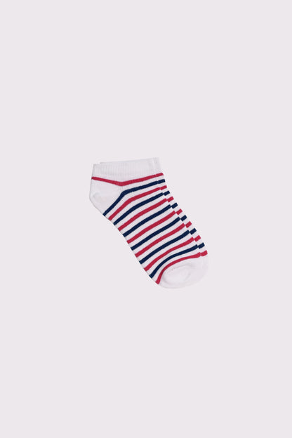 Pack of 3 Striped Ankle Socks - Cougar Clothing