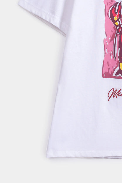 Graphic Oversized T-Shirt - Cougar Clothing