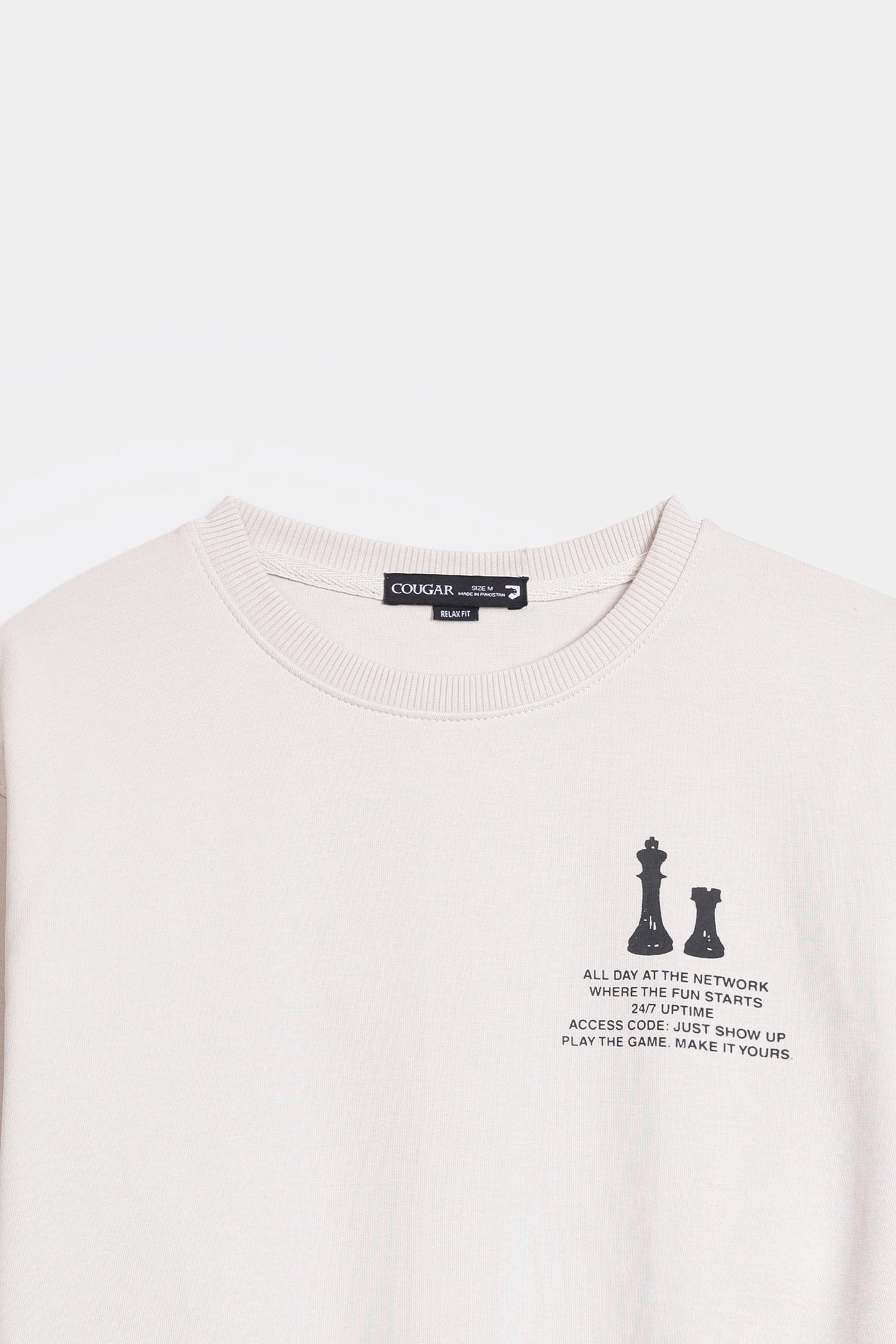 Chess House Interlock Sweatshirt - Cougar Clothing