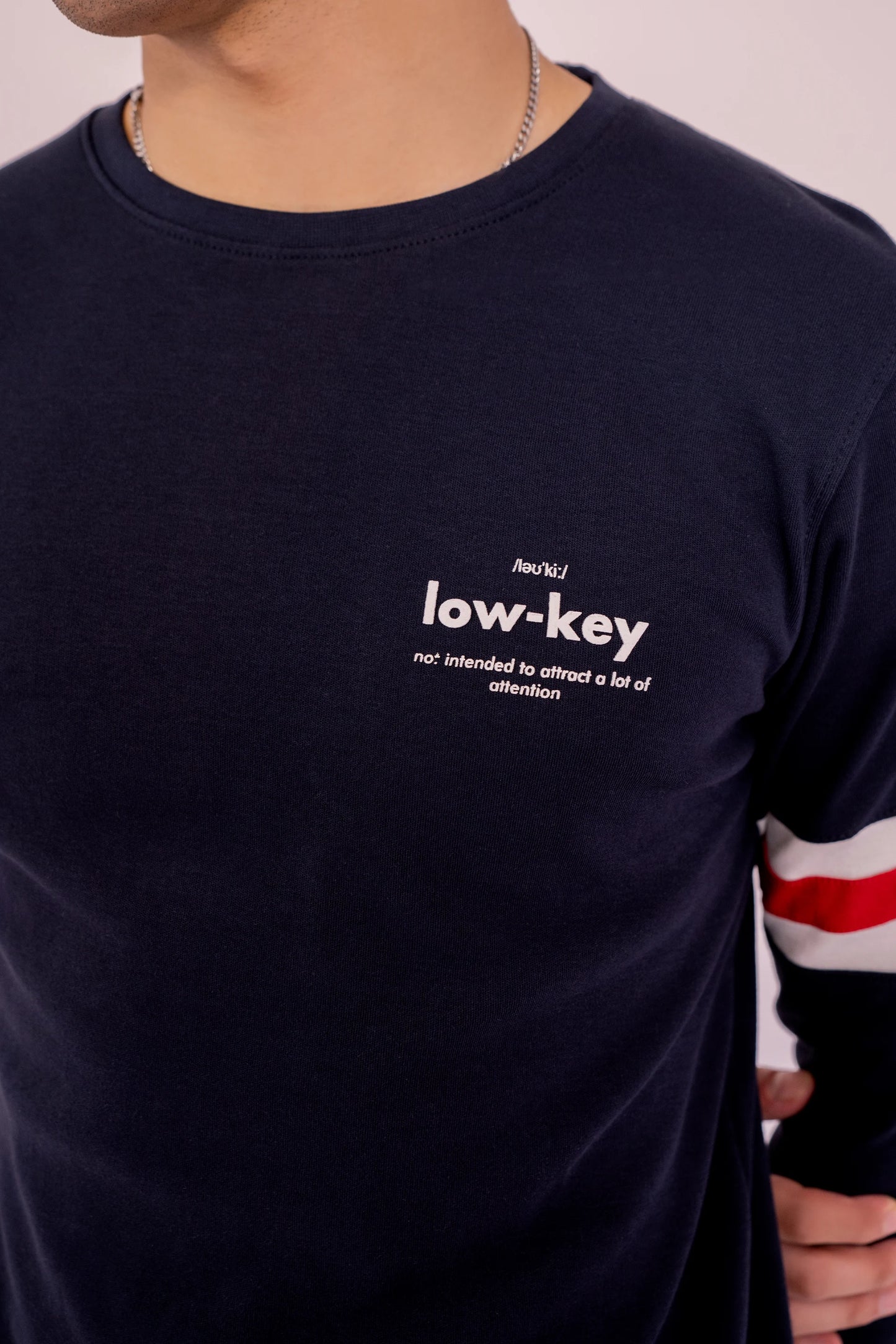 Sleeves Striped T-Shirt - Cougar Clothing