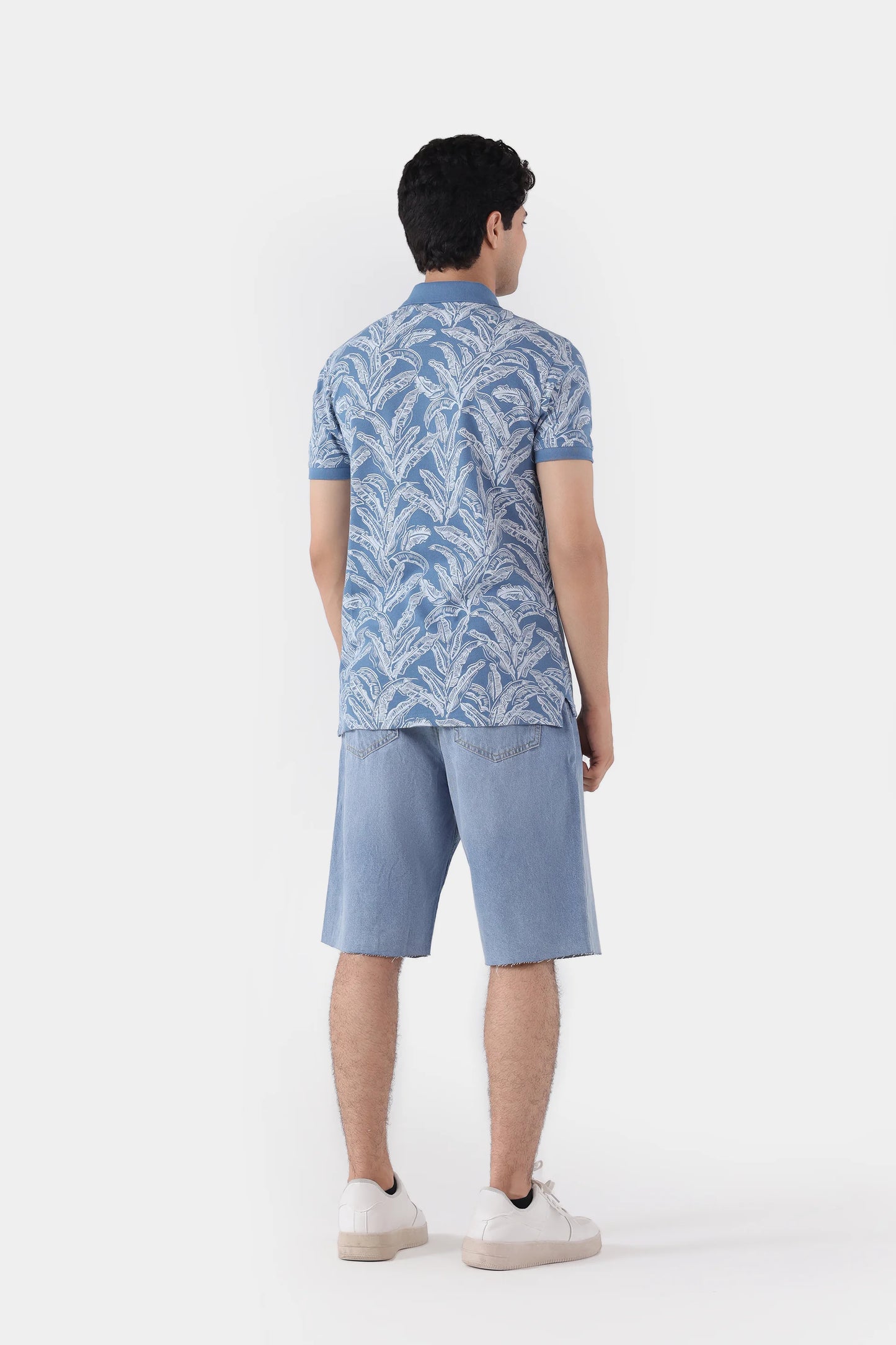 Pique Printed Polo - Cougar Clothing