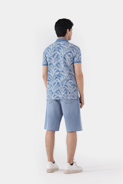 Pique Printed Polo - Cougar Clothing