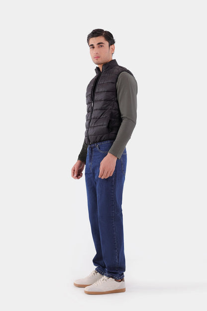 Mock Neck Quilted Gilet - Cougar Clothing