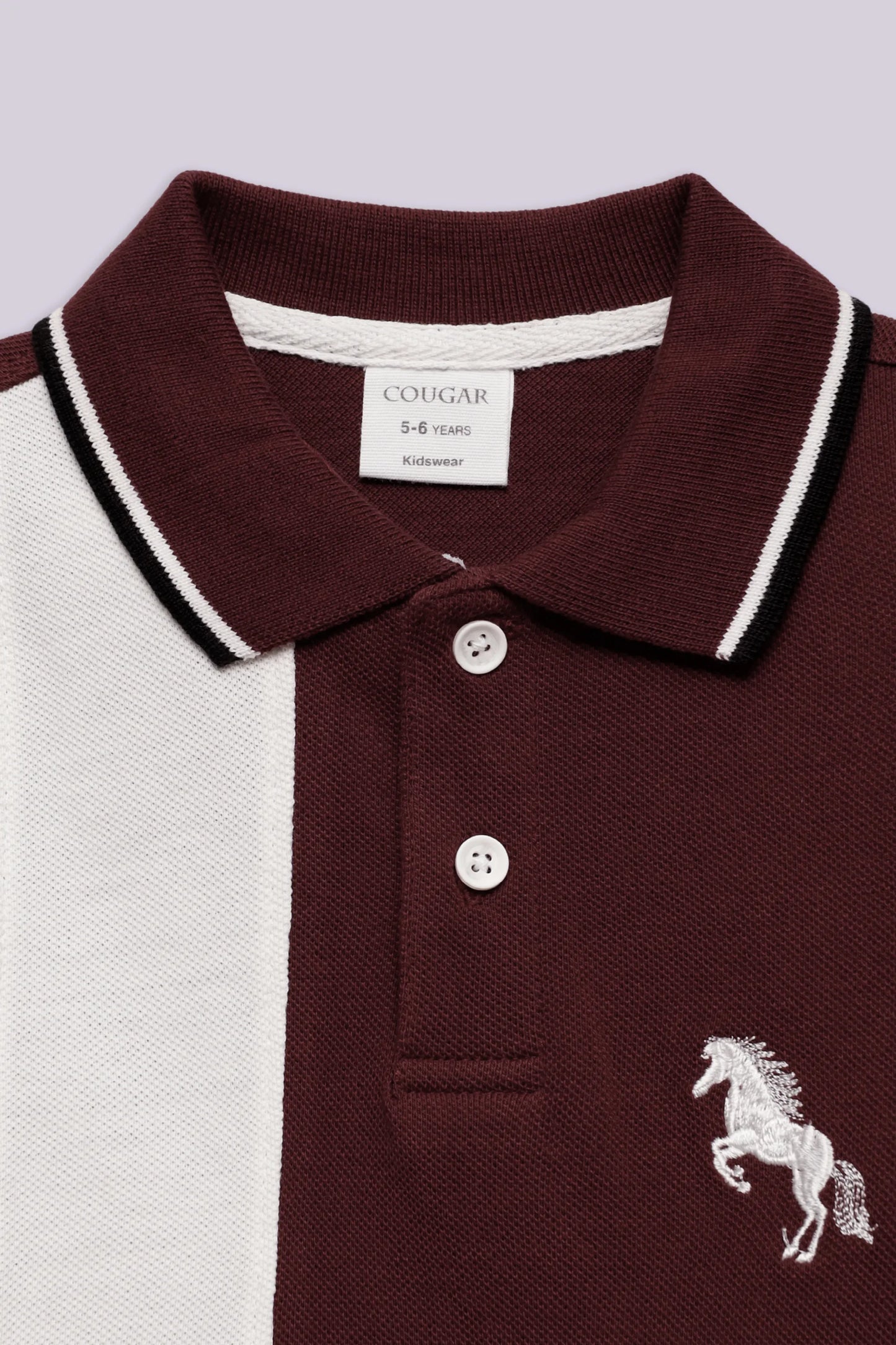 Paneled Polo - Cougar Clothing