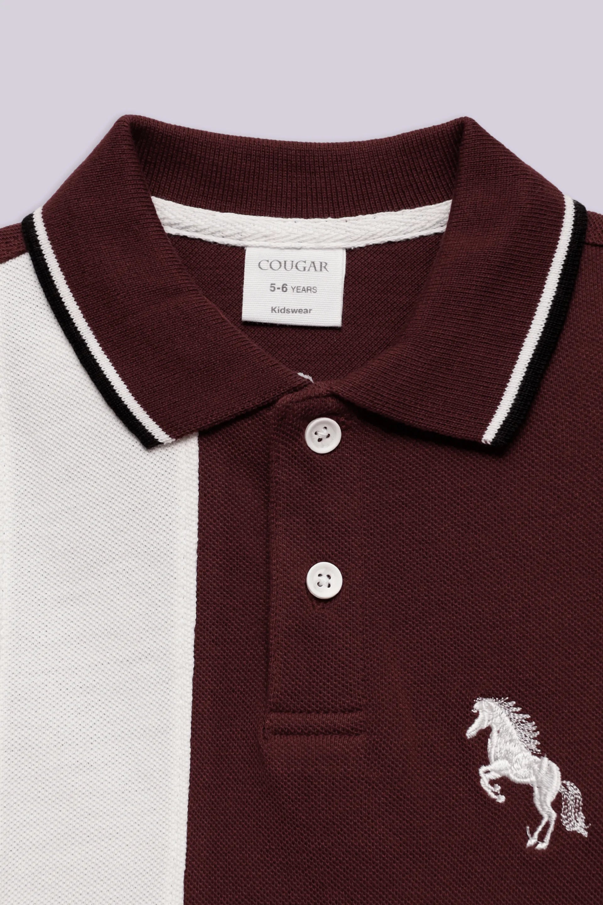 Paneled Polo - Cougar Clothing