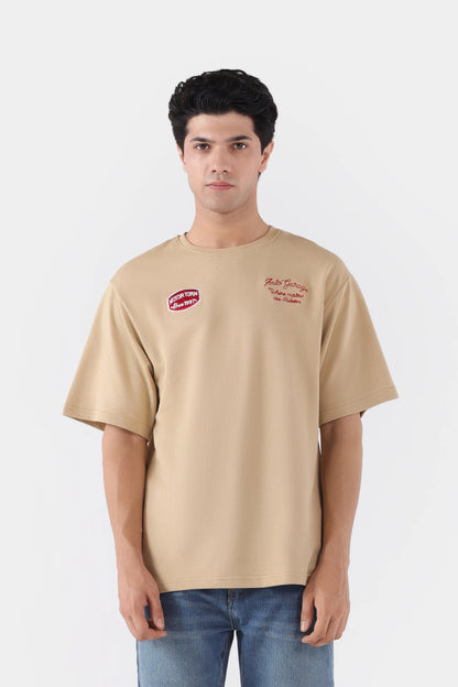 Embroidered Badge T-Shirt - Cougar Clothing